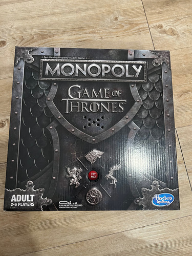 Monopoly Game Of Thrones - Hasbro En Inglés