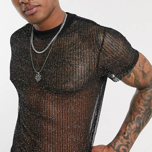 Camisa Base Transparente, Fina Y Transpirable, Moderna, Para