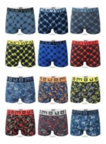 Pack 6 Boxer Uomo Importdo De Niño Distintos Modelos