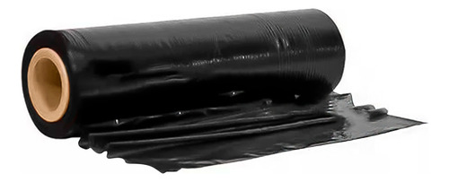 Film Stretch Negro Alusa Rollo opaco Para Embalaje 300 Metros 20 Micrones Marca Maxtrust Modelo 202-mxt Material De Poliuretano Se Estira Hasta 500% Ideal Para Uso Domestico E Industrial