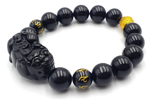 Pulsera Feng Shui Obsidiana Pixiu