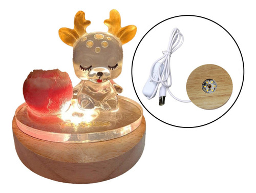 2 Pcs Led Night Light Bases Lâmpada Suporte De Exibição
