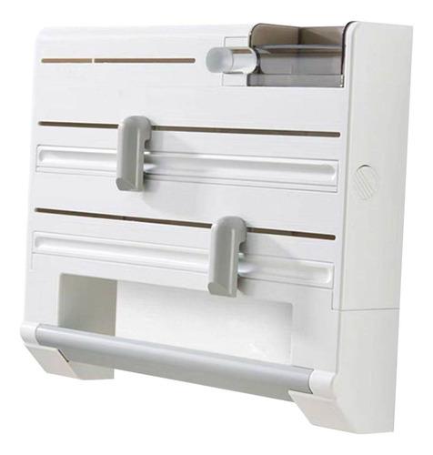 6 En 1 Multipurpose Kitchen Wall Rack Organizer Dispenser