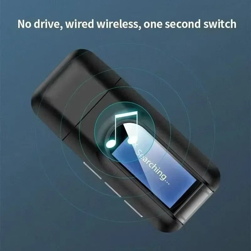 Adaptador Inalámbrico Transmisor Y Receptor De Audio Usb Blu