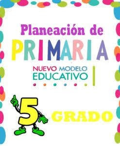 Planeación Primaria 5to Grado Anual