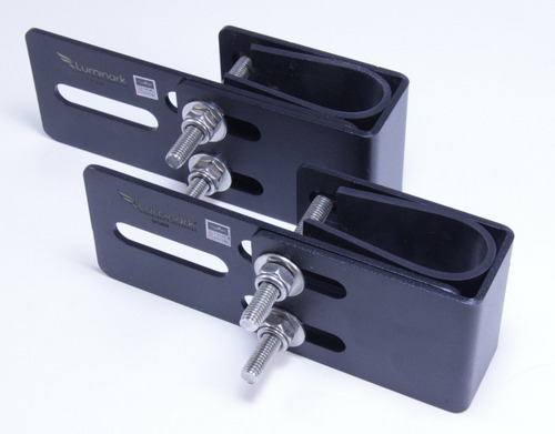 Imagem 6 de 9 de Par Suporte Abraçadeira Rack Teto Universal P/ Farol Led B4