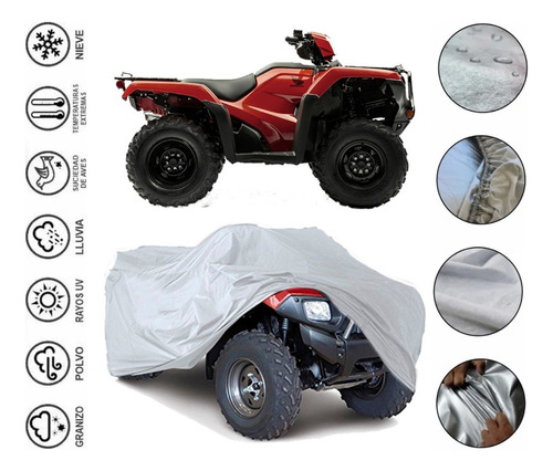 Cover Cubierta Moto Para Honda Trx520fa