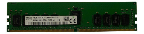 Memória Skhynix 16gb Ddr4-2666mhz Rdimm Hma82gr7jjr8n-vk