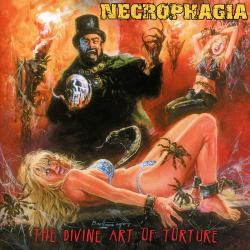 Necrophagia - The Divine Art Of Torture - Importado Brasil