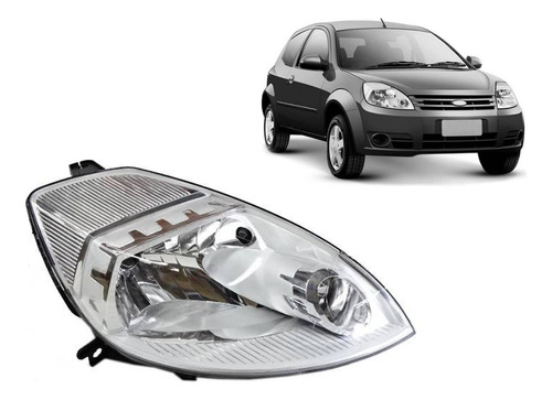 Optica Ford Ka 2008 2009 2010 Cromada Derecha