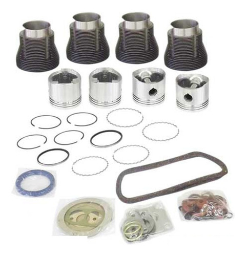 Kit Motor Kombi 1600 Injeção Original Mahle
