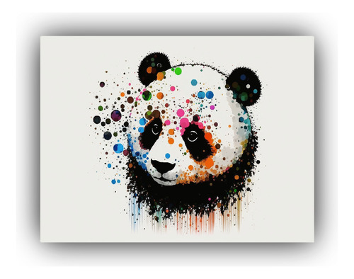 Arte De Pared Inspiraciones Pandas Estetico 30x20cm