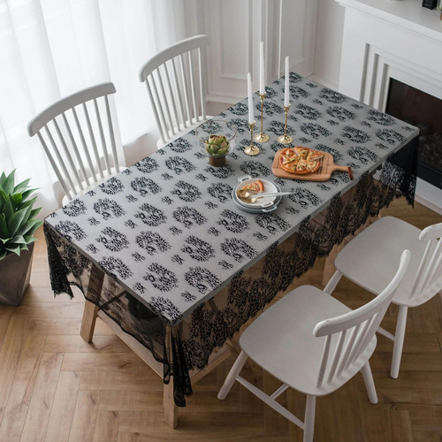 Mantel Nórdico De Encaje Para Mesa De Comedor, Fiesta De Bod