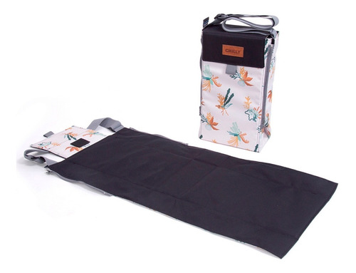 Imagen 2 de 4 de Equipo De Mate | Bolso Matero + Yerbera Chilly Coral