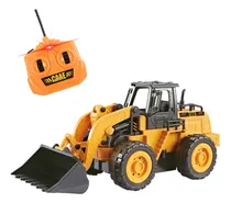 Comprar Carregadeira Controle Remoto Sem Fio Carro Carrinho Trator Cor Amarelo