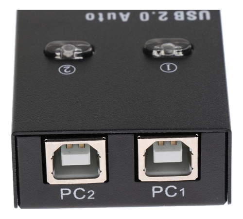 Switch De Compartilhamento Usb 2.0 Kvm 2port Hub Para Impres