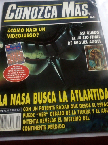 Imagen 1 de 4 de Revista Conozca Más Año 5 No. 10 La Nasa Y La Atlántida