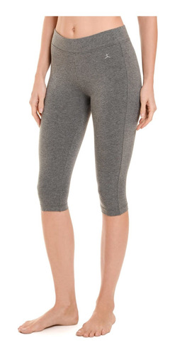 Danskin Leggings Tipo Capri Para Mujer, S, Gris Heather