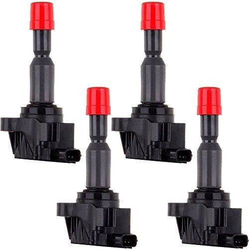 Paquete De 4 Bobinas De Encendido Eccpp Compatible Con Honda