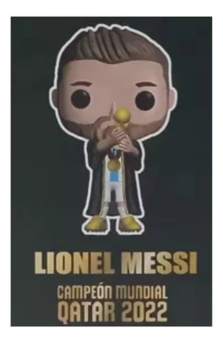 Figur Futbol Messi Seleccion Argentina Coleccionabl Campeon