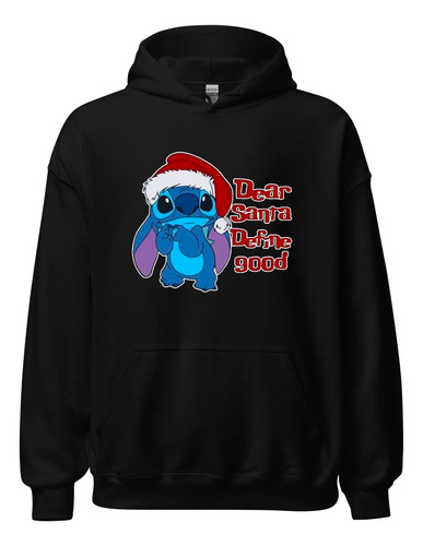 Hoodies Buzos Lilo Y Stitch Navidad 2023 Estampado