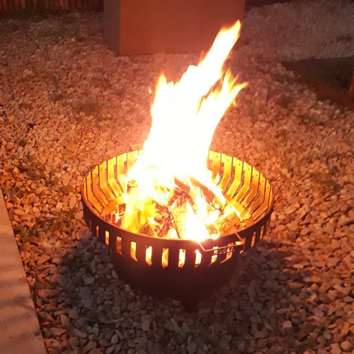 Fogonero Brasero Circular Bosca Fire Pit 60cm Asador Parrila