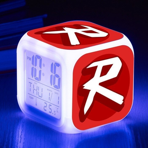 Reloj Despertador Iluminado Roblox Varios Diseños