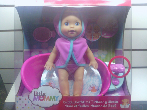 Muñeca Little Mommy Baño Y Siesta Envio Sin Cargo Caba
