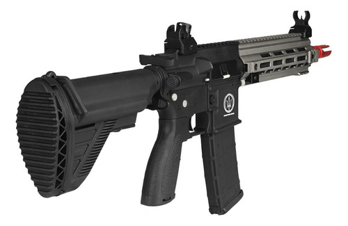Rilfe Airsoft Rossi Neptune 9 Devgru 6mm + Capa + Bbs 0.12g