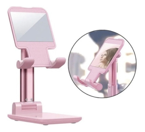 Soporte Celular Tablet Pedestal Teléfono Ajustable Mini