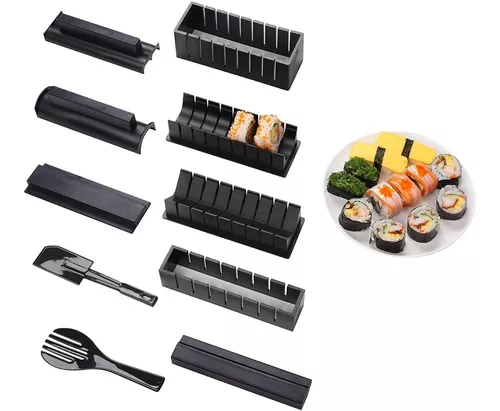 Maquina Para Hacer Sushi Kit Rollos Arroz Cocina Japonesa