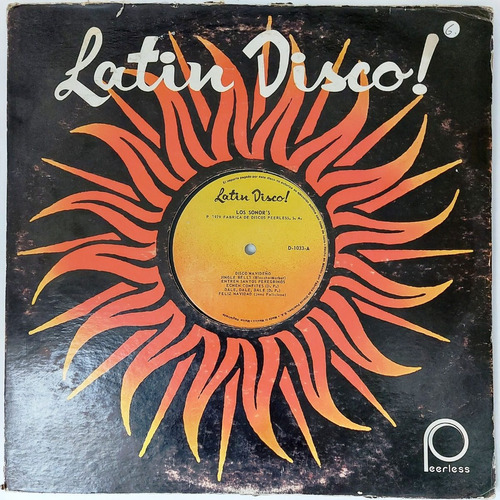 Los Sonor's - Latin Disco!  Lp