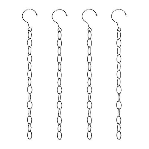 Lertree 50cm Space Saving Hanger Chains Stainless Steel...