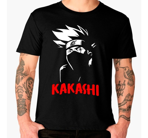 Remera Camiseta  Kakashi Hatake Naruto