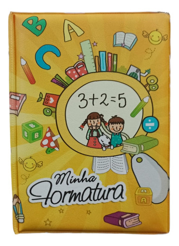 Álbum Formatura Capa Abc Infantil 40 Fotos 15x21 Kit 20 Unid