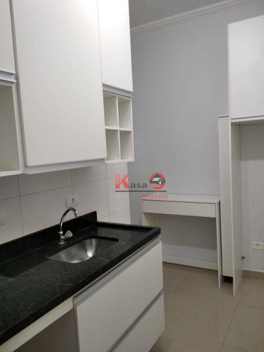 Imagem 7 de 10 de Kitnet À Venda, 28 M² Por R$ 215.000,00 - José Menino - Santos/sp - Kn0388
