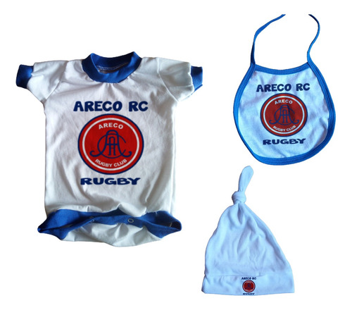 Set Bebe Body + Extras Rugby Areco Rc