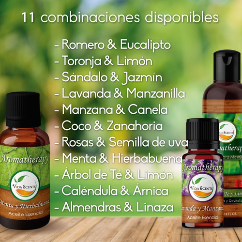 Aceite Esencial Aromaterapia Sándalo Y Jazmín 30ml.