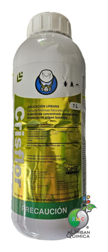 Crisflor 1lt Insecticida  Orgánico Piretrinas Naturales 