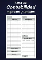 Comprar Libro Libro De Contabilidad Ingresos Y Gastos: Registro De