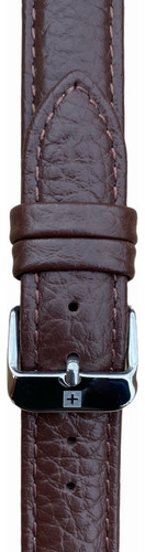 Reloj Swiss Alpine Military Leader Ladies 7711.1532sam Marrón Plateado Plateado