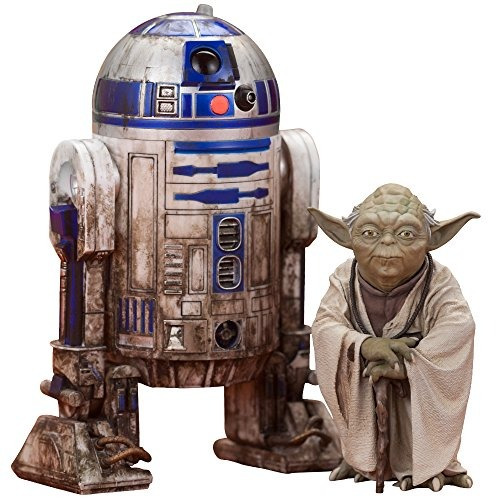 Star Wars Episodio V Artfx + Estatua 2-pack Yoda Y R2-d2