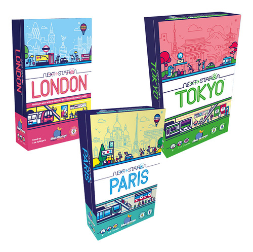Next Station Londres + Paris + Tokio (para Imprimir)