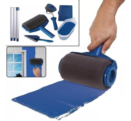 Rodillo De Pintura Set Paint Roller Kit Pro Recargable 