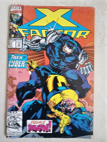 Marvel X-factor # 81  A Touch Of Cyber 1992 / Ingles