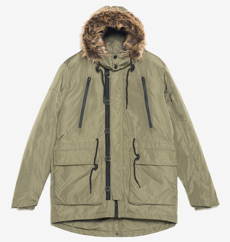 Imagen 9 de 10 de Campera Leviatan Military Green