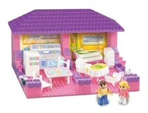 Comprar Bloques para armar Blocky House 01-0643 90 piezas en caja Cocina Living