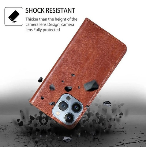 B Funda Protectora Para Motorola Carcasa Case De Cuero