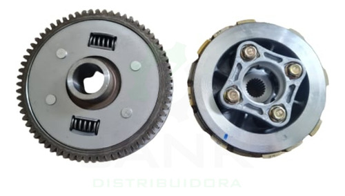 Embrague Completo Honda Cg Titan150 Glh Gaucha 150 Janr Moto