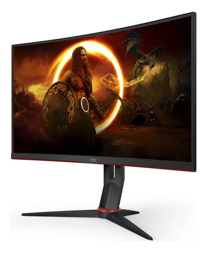 Monitor Gamer Curvo Aoc C24g2 23.6in Fhd 165hz 1ms Freesync
